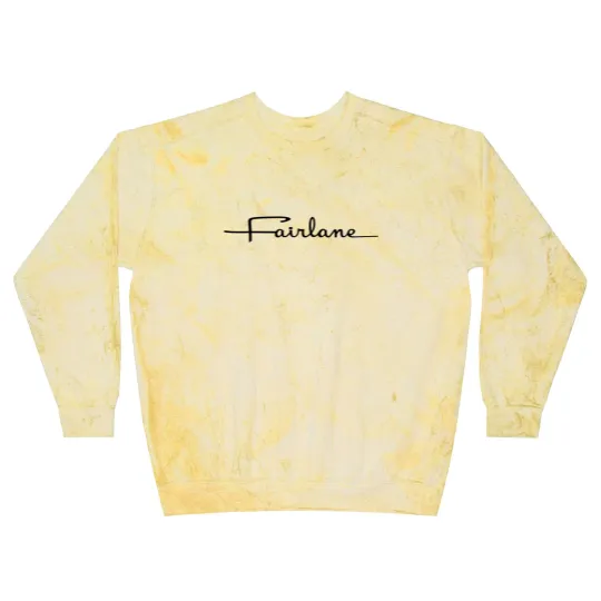 Discover Fairlane Script Blast Sweatshirts