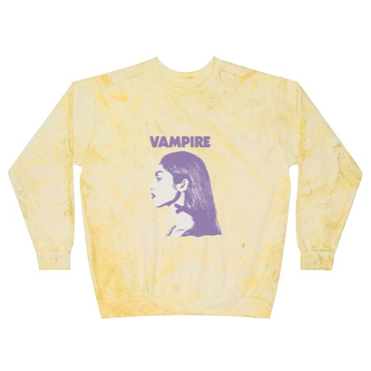 Discover Vampire Olivia Rodrigo Blast Sweatshirts, Olivia Rodrigo Vampire Merch Blast Sweatshirts