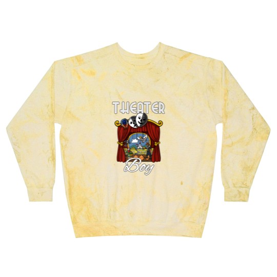 Discover Theater Boy Drama Stage Play Actor Kids Blast Sweatshirts