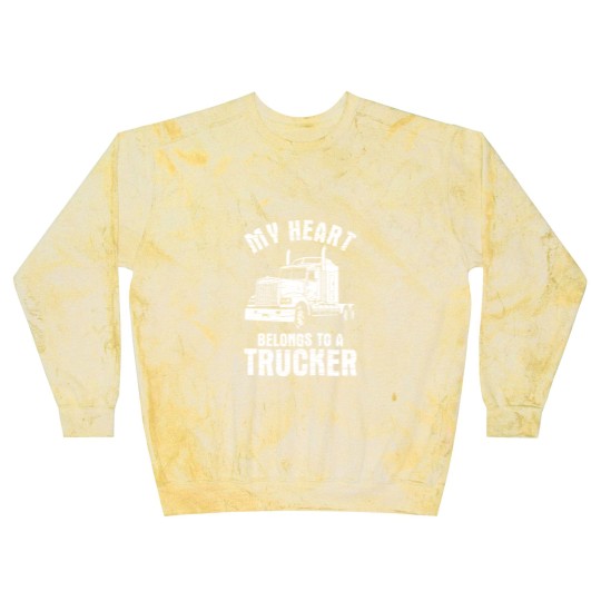 Discover Trucker Wife Gift Blast Sweatshirts