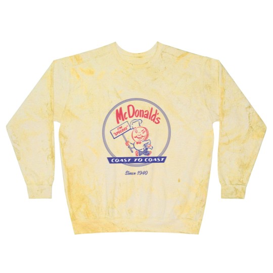 Discover McDonald vintage speedee coast to coast Blast Sweatshirts
