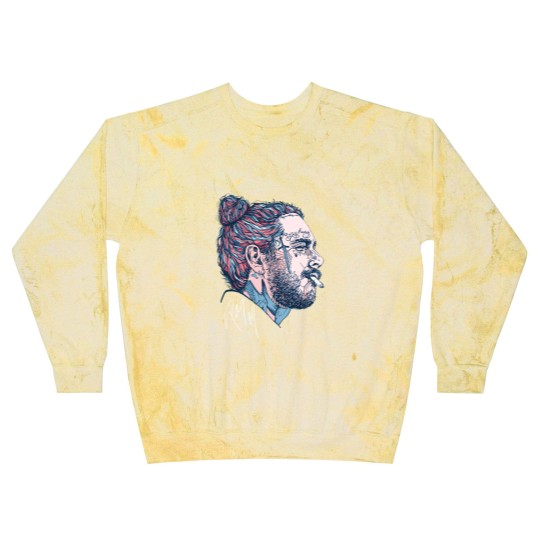 Discover Post Malone Vintage Blast Sweatshirts, Post Malone Blast Sweatshirts, Post Malone Merch