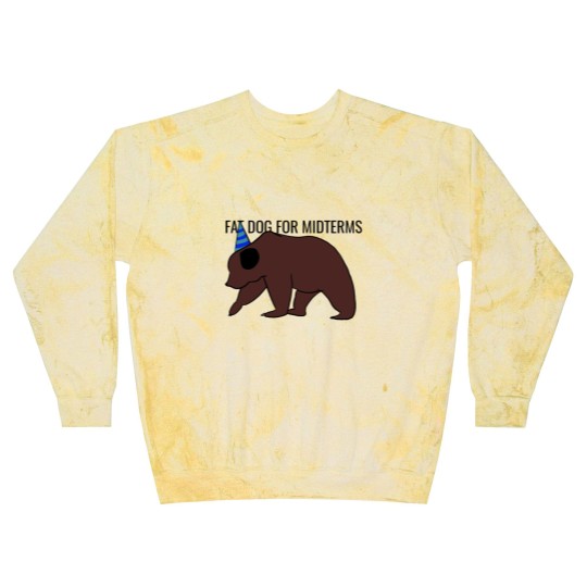 Discover Fat dog for midterms Blast Sweatshirts