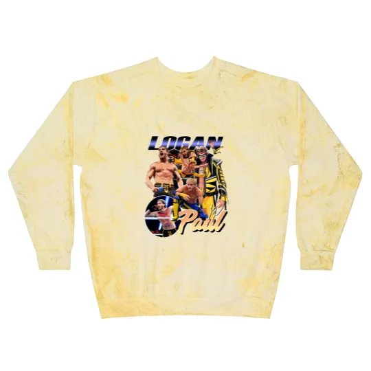 Discover Vintage Bootleg Style Logan Paul Blast Sweatshirts