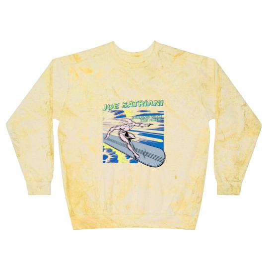 Discover joe satriani surfing with the alien red guitar god Blast Sweatshirts