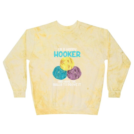 Discover Crocheting Knitting Hooker Quilting Sewing Fabric Blast Sweatshirts
