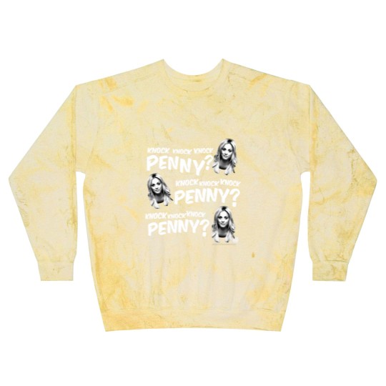 Discover the big bang theory knock knock knock penny t Blast Sweatshirts