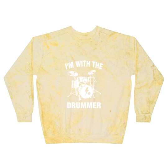 Discover I m With The Drummer Blast Sweatshirts