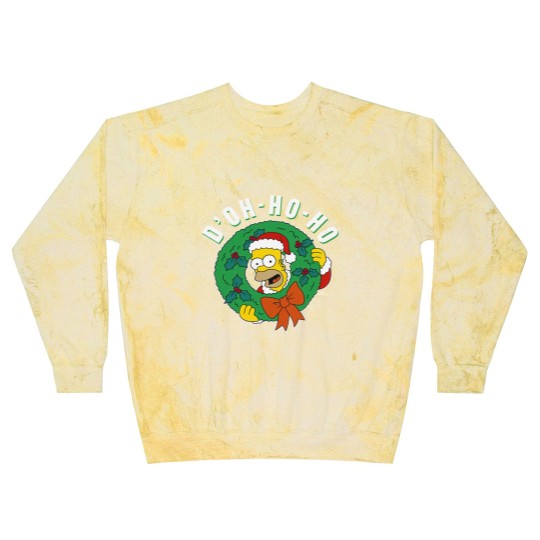 Discover The Simpsons Christmas Santa Homer D'Oh-Ho-Ho Alt Blast Sweatshirts