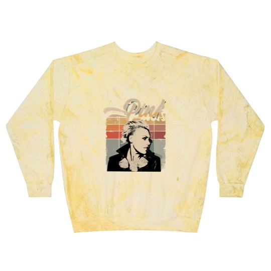 Discover Retro P!nk Pink Blast Sweatshirts, Music Tour 2023 Blast Sweatshirts Pink Summer concert Blast Sweatshirts