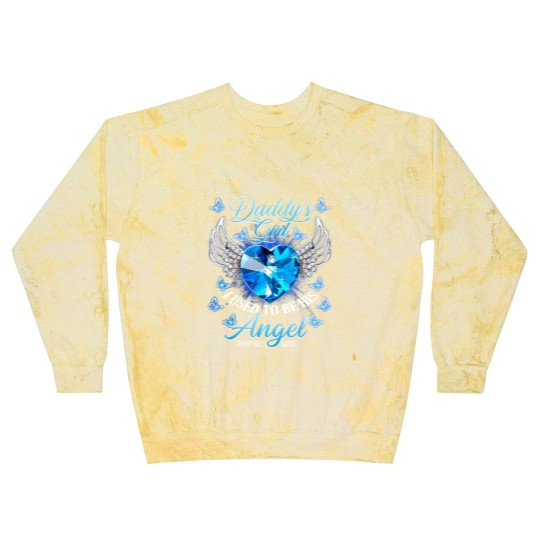 Discover daddys girl i used to be his angel now hes mine Blast Sweatshirts