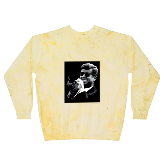Discover John F. Kennedy Cigar & Sunglasses Blast Sweatshirts