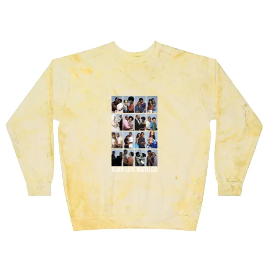 Discover Black Love Nostalgia Unisex Blast Sweatshirts