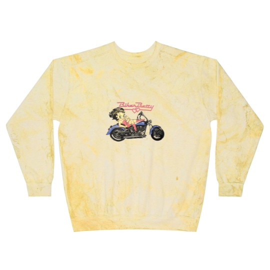 Discover 1993 Biker Betty Boop vintage motorcycle Blast Sweatshirts Blast Sweatshirts
