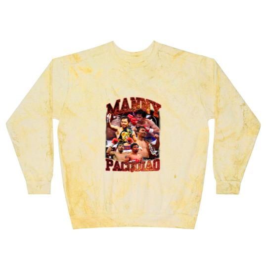 Discover Manny PacMan Pacquiao Streetwear  Snow Wash Blast Sweatshirts