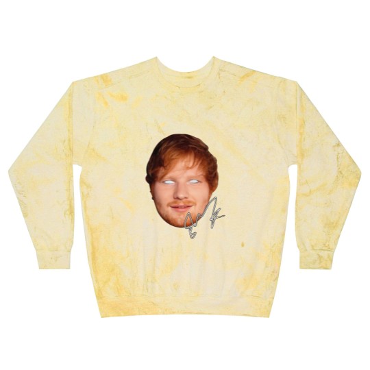 Discover Ed Shee Big Face Rap Blast Sweatshirts Blast Sweatshirts