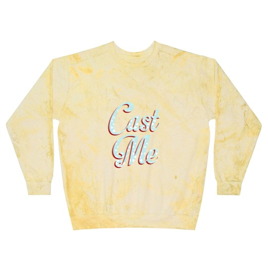 Discover Cast Me Actor Actress Acting Movie Theatre Gift Blast Sweatshirts