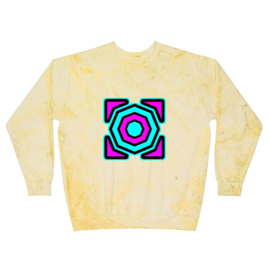 Discover Trusta cube Geometry Dash icon Blast Sweatshirts