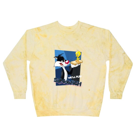Discover Tweety Bird Blast Sweatshirts Looney Tunes Sylvester Tweety Sandwich