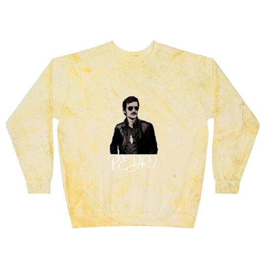 Discover Pedro Pascal Fan Blast Sweatshirts Vintage Pedro Pascal tribute Blast Sweatshirts