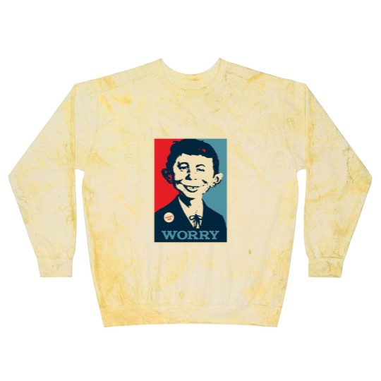 Discover WHAT ME WORRY Blast Sweatshirts