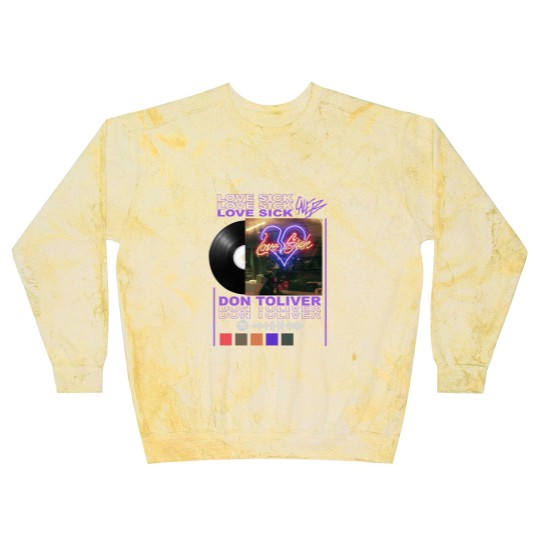 Discover Don Toliver Rap Blast Sweatshirts, Love Sick Album 90s Y2K Merch Vintage Hiphop