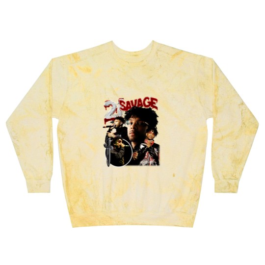 Discover Limited 21 Savage Vintage 90s Blast Sweatshirts, Gift For Woman and Man Unisex Blast Sweatshirts