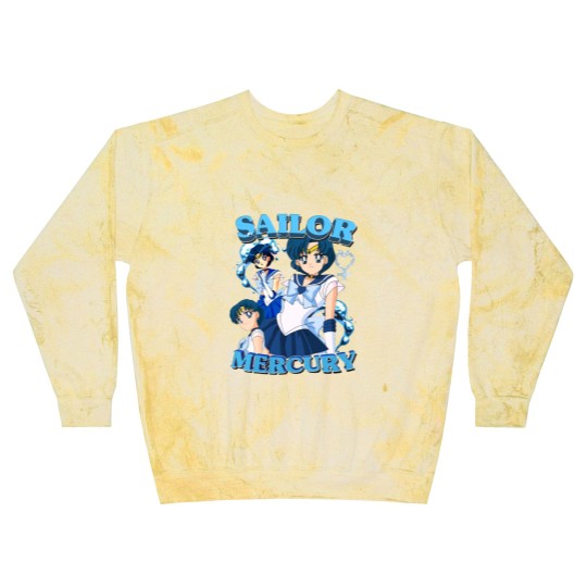 Discover Sailor Mercury Ami Mizuno Bootleg Blast Sweatshirts