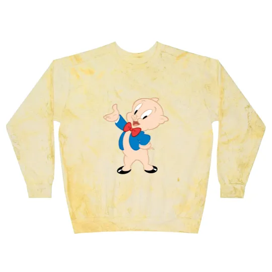 Discover Porky Pig | Classic Pose Blast Sweatshirts