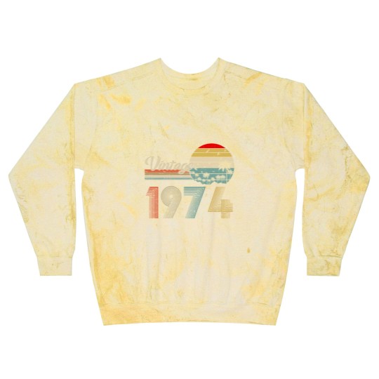 Discover Vintage 1974 Blast Sweatshirts, 1974 Birthday Blast Sweatshirts, 49th Birthday Blast Sweatshirts