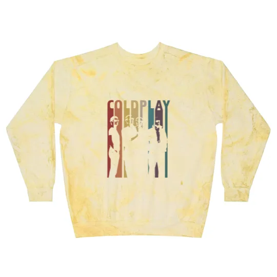 Discover Vintage Retro Coldplay Blast Sweatshirts, Vintage Coldplay Blast Sweatshirts, Coldplay Gift, Retro Gift Blast Sweatshirts