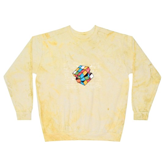 Discover Colorful Rubiks Cube Blast Sweatshirts, Cube Game Math Blast Sweatshirts, Rubiks Lover Blast Sweatshirts