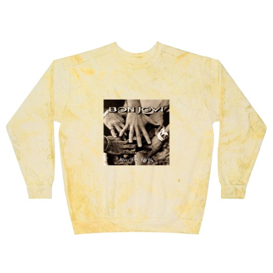 Discover bon jovi keep the faith Blast Sweatshirts