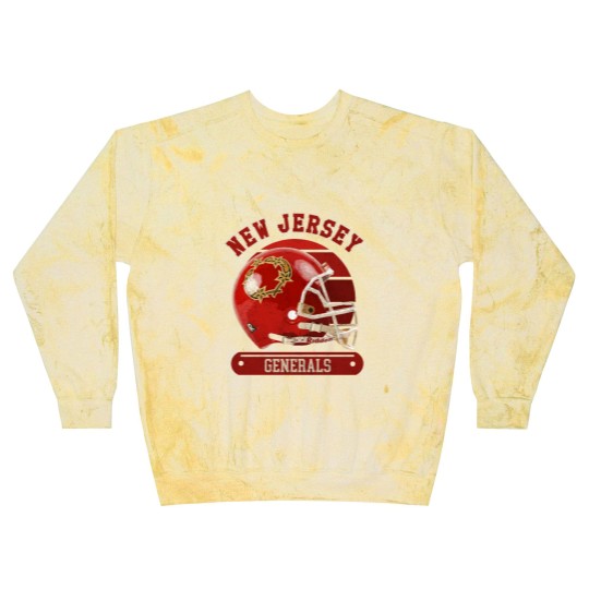 Discover New Jersey Generals Helmet - New Jersey Generals - Blast Sweatshirts