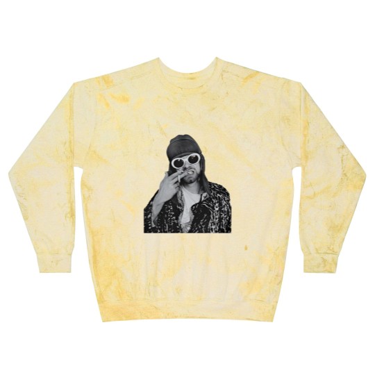 Discover Kurt Cobain Blast Sweatshirts,  Art Blast Sweatshirts, Kurt Cobain