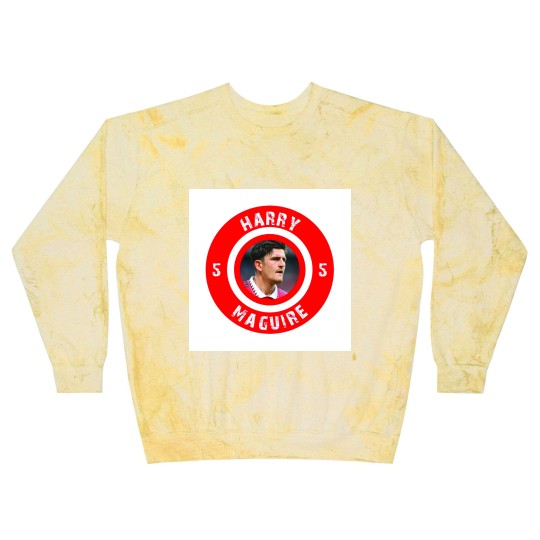 Discover Harry Maguire Throw Pillow Blast Sweatshirts