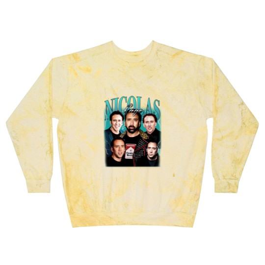 Discover Nicolas Cage Blast Sweatshirts