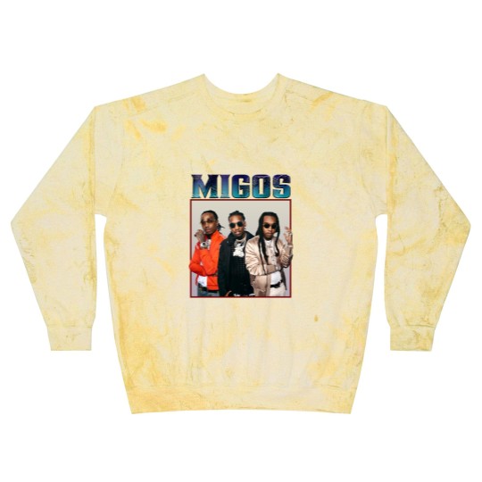 Discover Migos Vintage Raptee Blast Sweatshirts - Migos Blast Sweatshirts, Migos Tour, Takeoff Blast Sweatshirts, Music Blast Sweatshirts, Gift for Fan