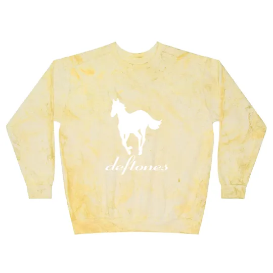 Discover Vintage Deftone White Pony Blast Sweatshirts