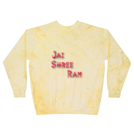Discover JAI SHREE RAM (2) Blast Sweatshirts