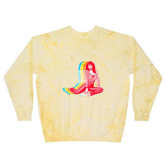 Discover Kate Bush / Retro Rainbow Aesthetic Design - Kate Bush - Blast Sweatshirts