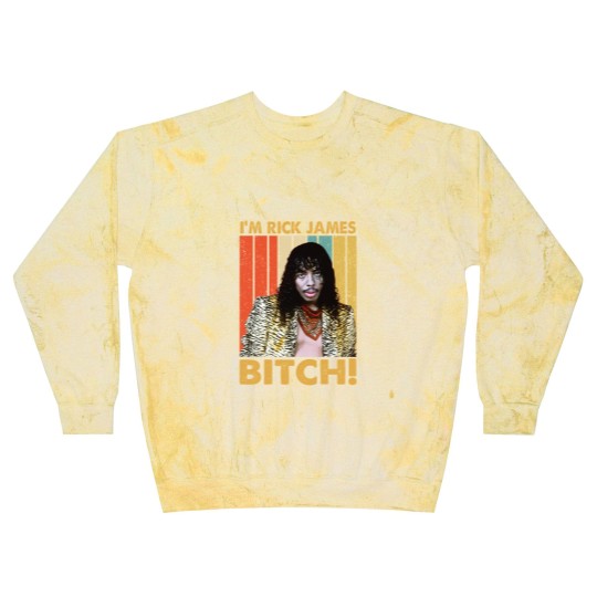 Discover Vintage I'm Rick James Bitch Essential Blast Sweatshirts