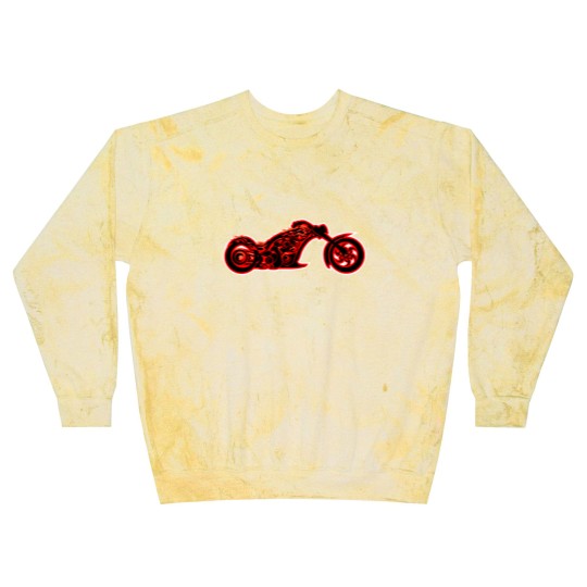 Discover Biker Club Motorrad Logo 01 Blast Sweatshirts
