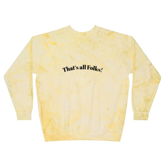 Discover That's All Folks Blast Sweatshirts