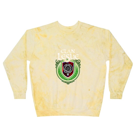 Discover Clan Leslie Scottish Tartan Blast Sweatshirts