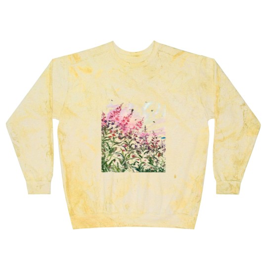 Discover Wildflowers Watercolor T- Blast Sweatshirts Wildflowers T- Blast Sweatshirts Blast Sweatshirts
