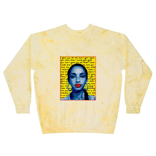 Discover Sade Unisex Heavy Cotton Blast Sweatshirts| Sade Blast Sweatshirts| No Ordinary Love