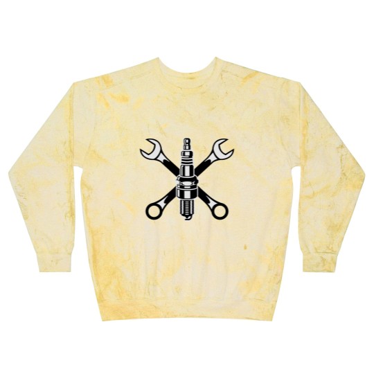 Discover Spark plug - motor - car - garage -motorcycle-race Blast Sweatshirts