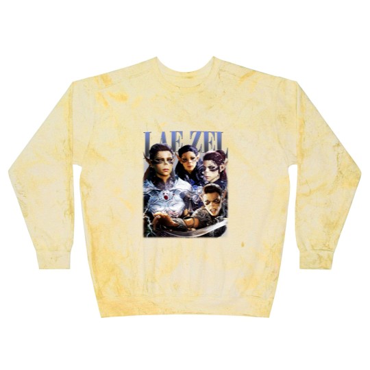 Discover Vintage 90s Style Lae'zel - Baldurs Gate 3 Gift For Fan Unisex Blast Sweatshirts S-5XL