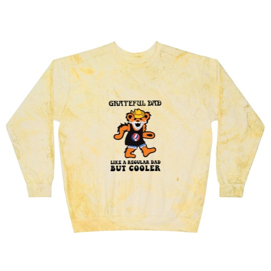 Discover Grateful Dad Like a Regular Dad Blast Sweatshirts